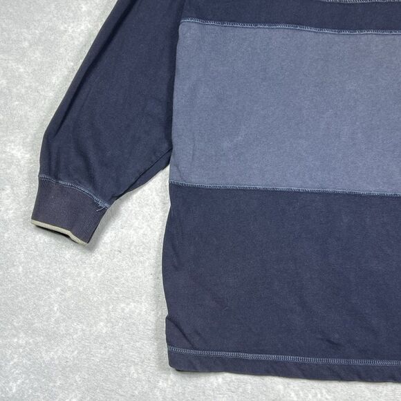 VTG Chaps Ralph Lauren Rugby Polo Shirt Corduroy Men XL Fishing 01978 Colorblock - Picture 7 of 12